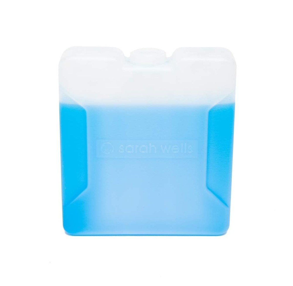 Cold Gold Breastmilk Cooler Bag with Ice Pack Gray