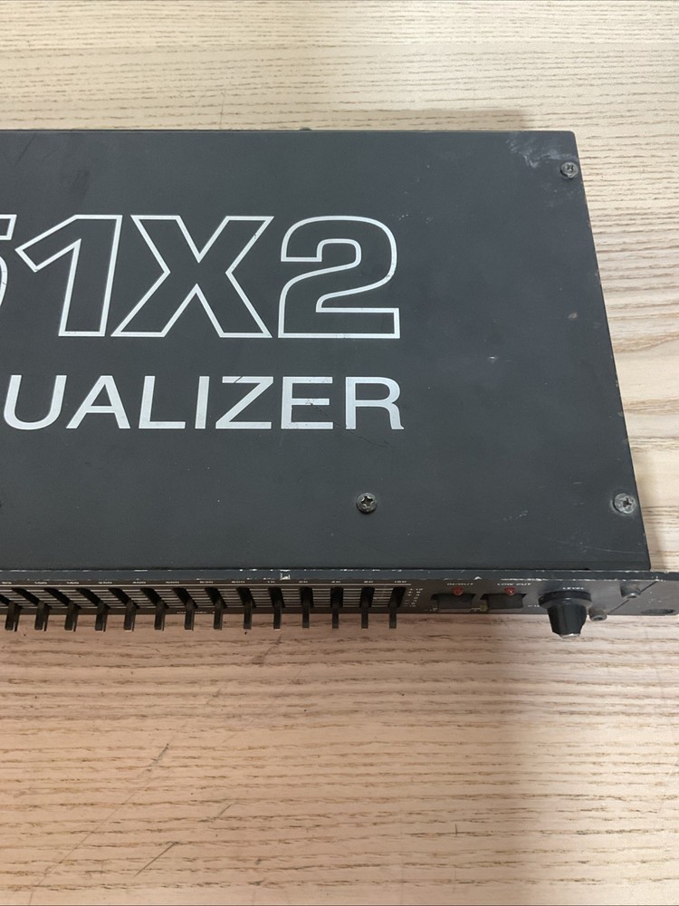 Rackrider EQ-151X2 Graphic ,equalizer,fast Shipping