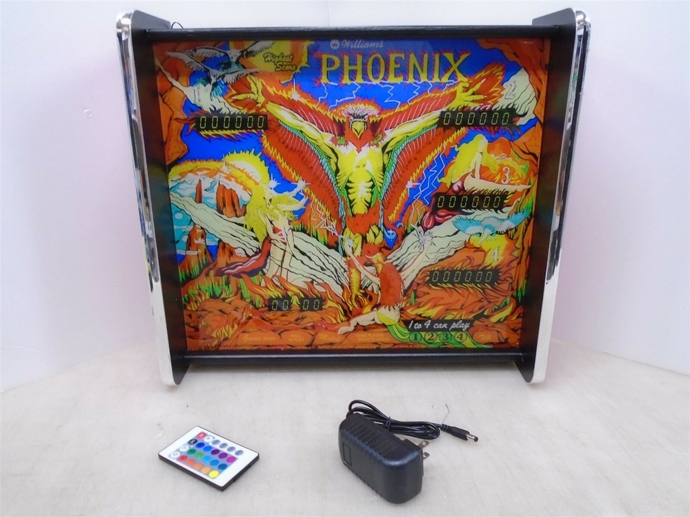 Williams Phoenix Pinball Head LED Display light box