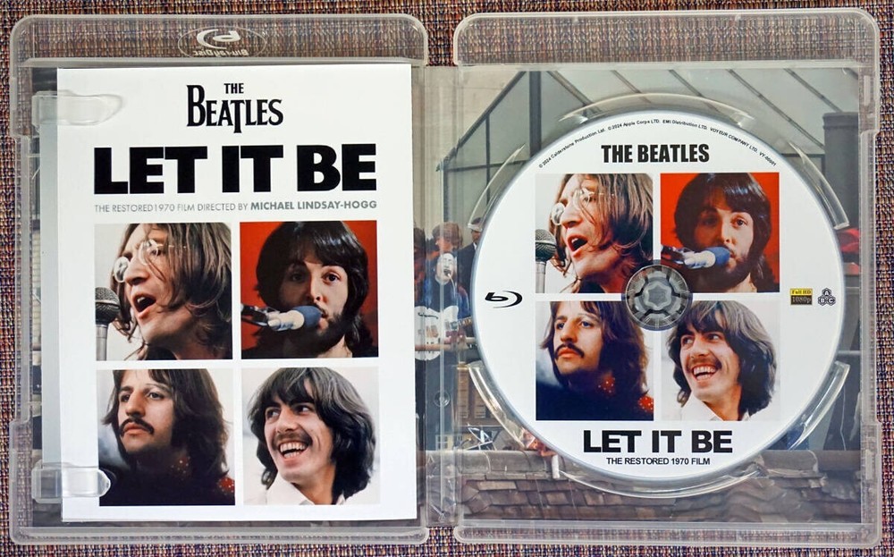 THE BEATLES - LET IT BE HD restored version Special Edition (Blu-ray+CD)