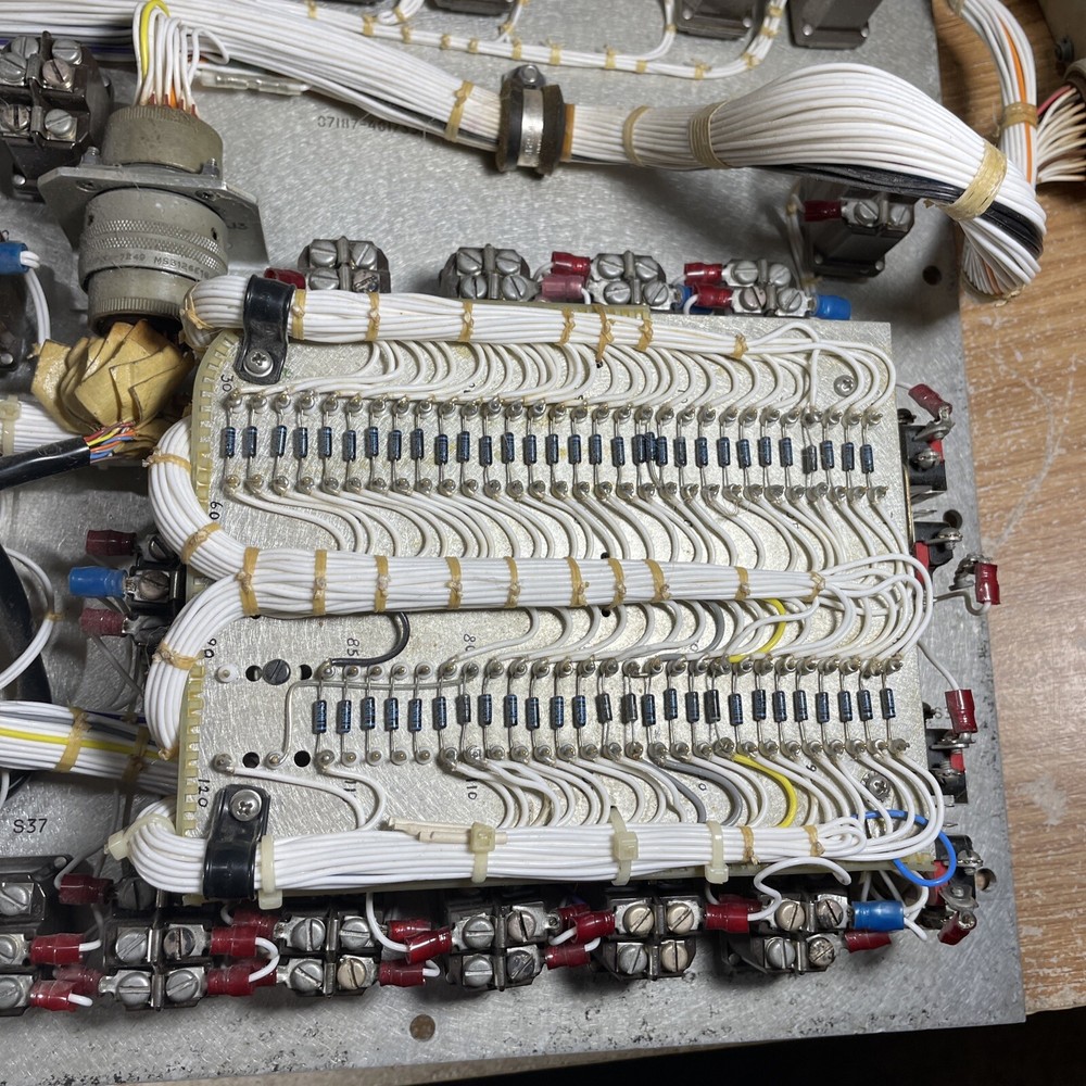 Sperry Flight Systems Command Panel QF-106 Switches JoyStick Very Rare Man Cave