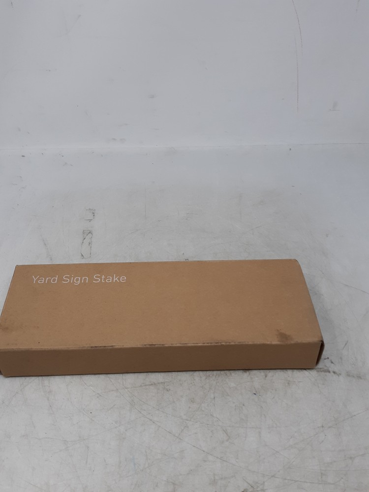 SimpliSafe Yard Sign Stake Replacement Mount Kit – Adjustable Plastic Post