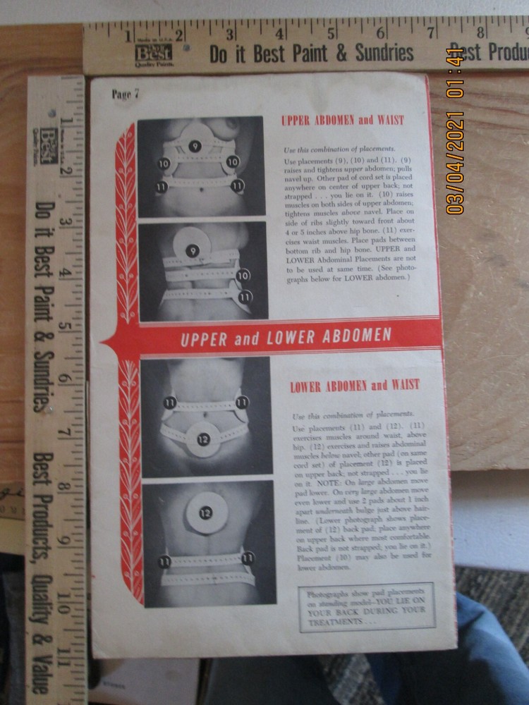 relax-a-cizor instructions 1951