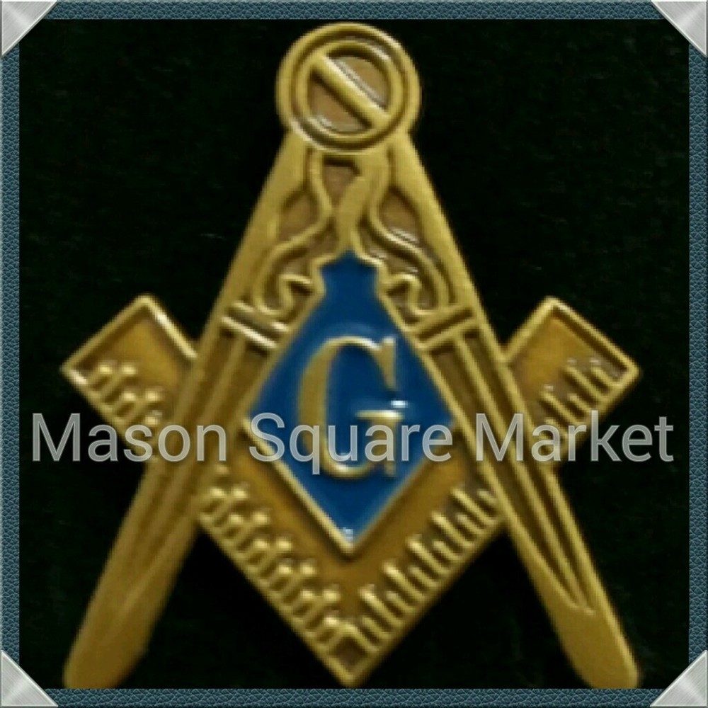 Freemason Blue Lodge Lapel Pin