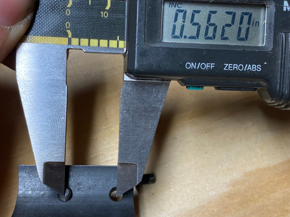 Complete Knight Muzzleloader Rear Sight Fits different models check hole spacing