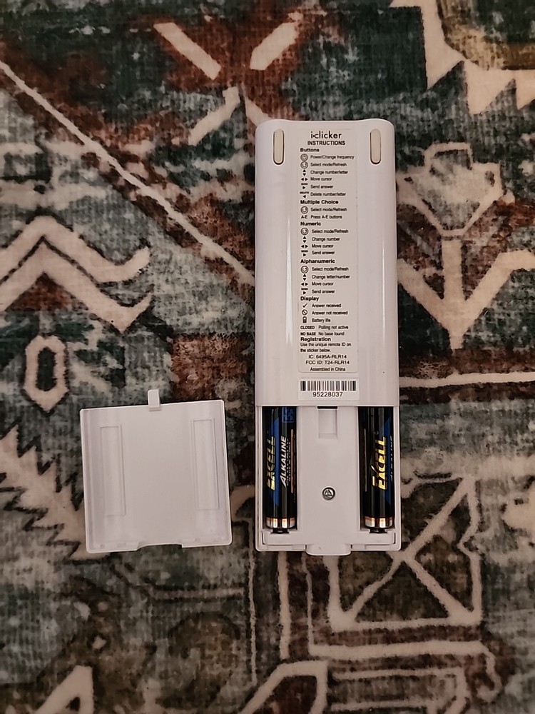 I-Clicker 2 Student Classroom Response Remote Control Pre-owned