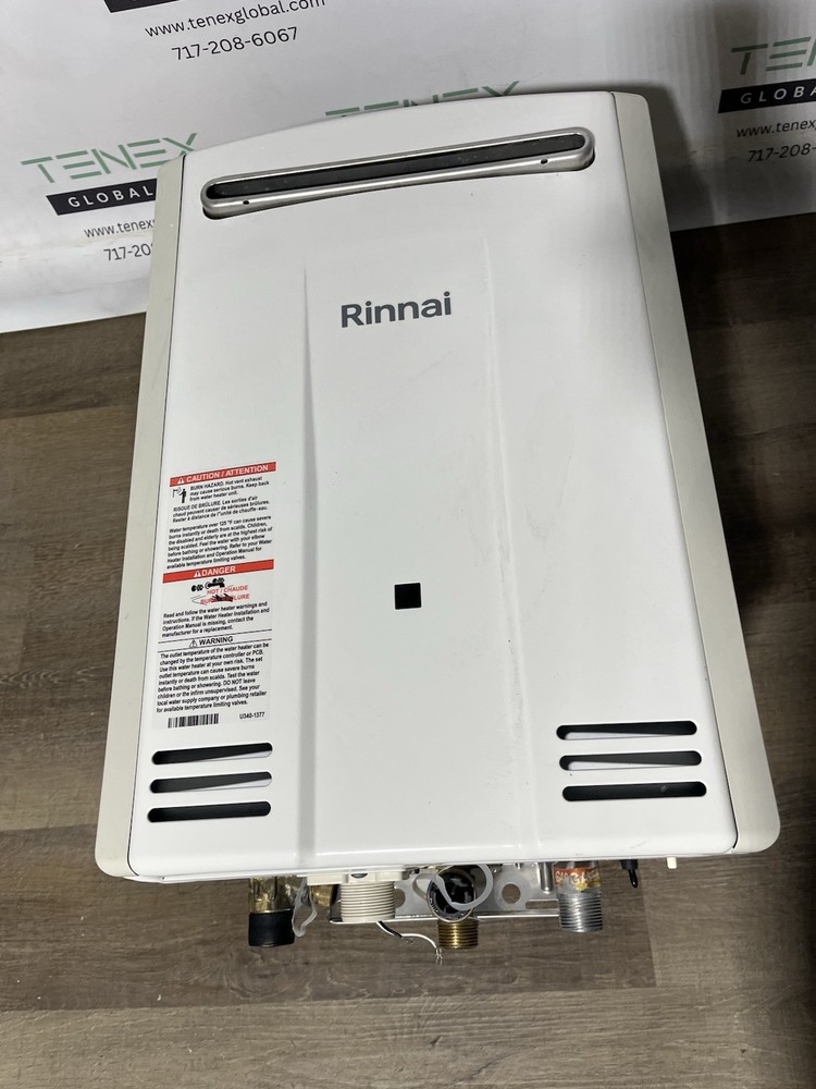 Rinnai V53DeP Outdoor Tankless Water Heater 120k BTU Propane Gas (C-4 #1790)