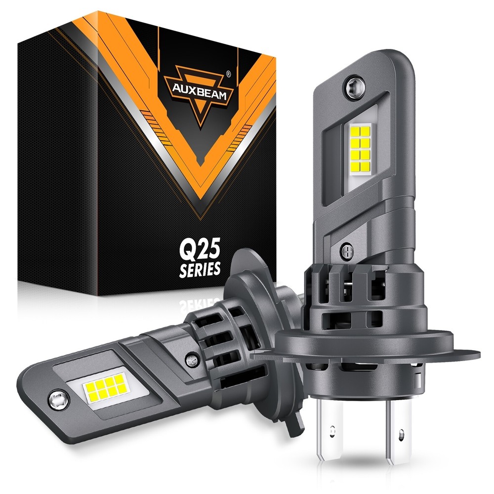 CANBUS H7 LED Headlight Bulbs Low Beam 70W 20000LM Bright Cool White Q25 Series