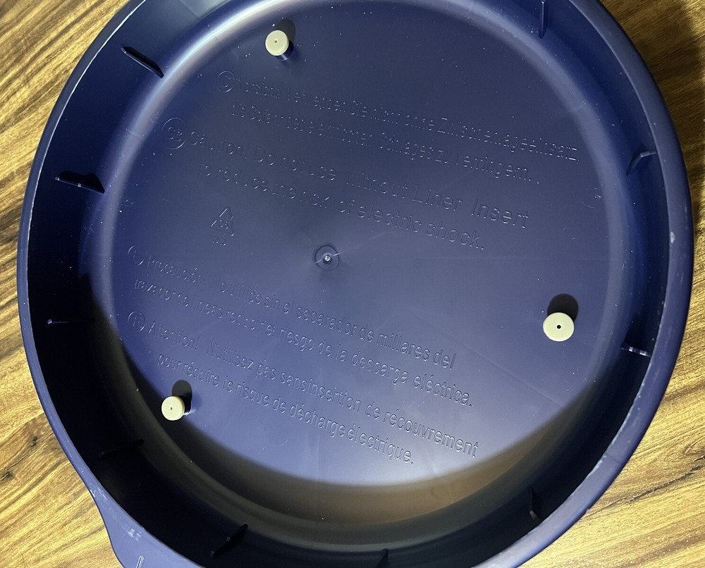 Nuwave Pro Plus Infrared Oven Model 20654 Plastic Base Tray Replacement Part NEW