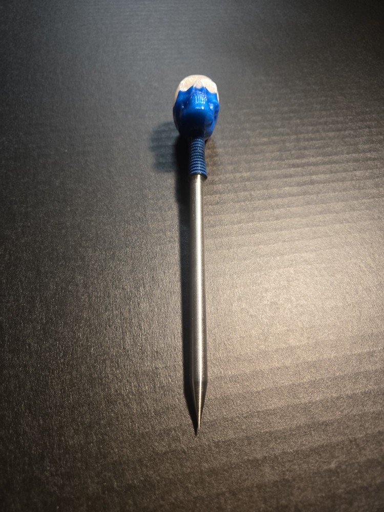 Custom Skull Tuna Spike Stainless Stainless