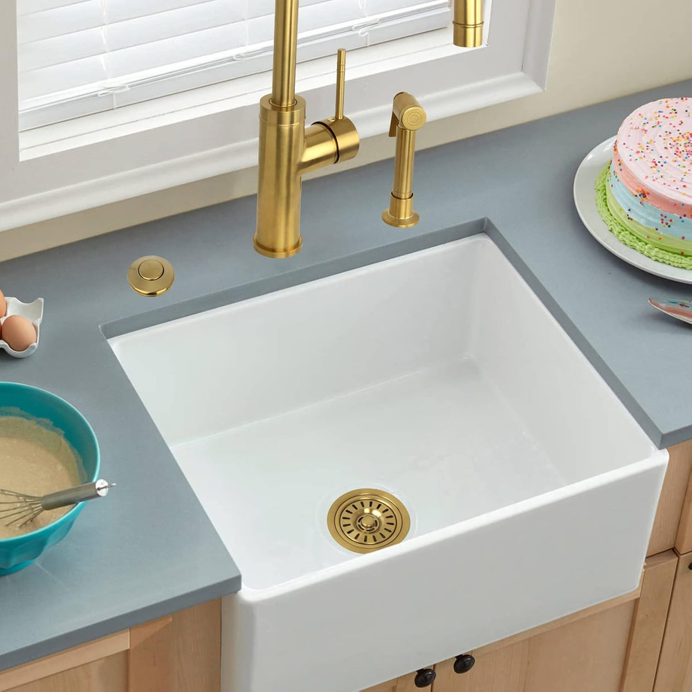 Garbage Disposal Air Switch with Air Hose, Sink Top Push Button Replacement for