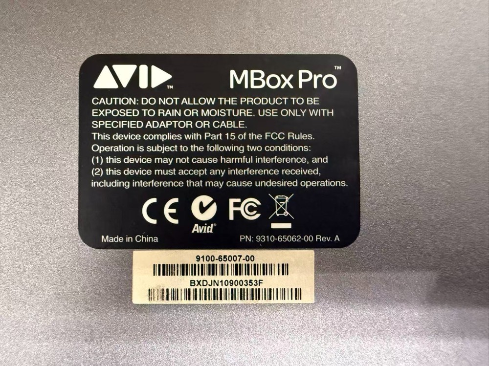 AVID MBOX PRO Audio Digital Recording Interface