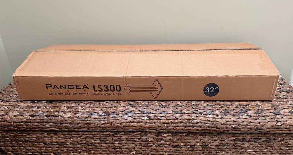 One Pair of 32” Pangea Audio LS300 Speaker Stands • Open Box