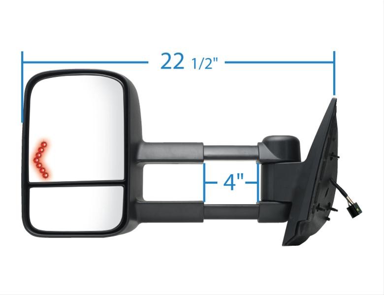 K Source Side View Mirror 62094G