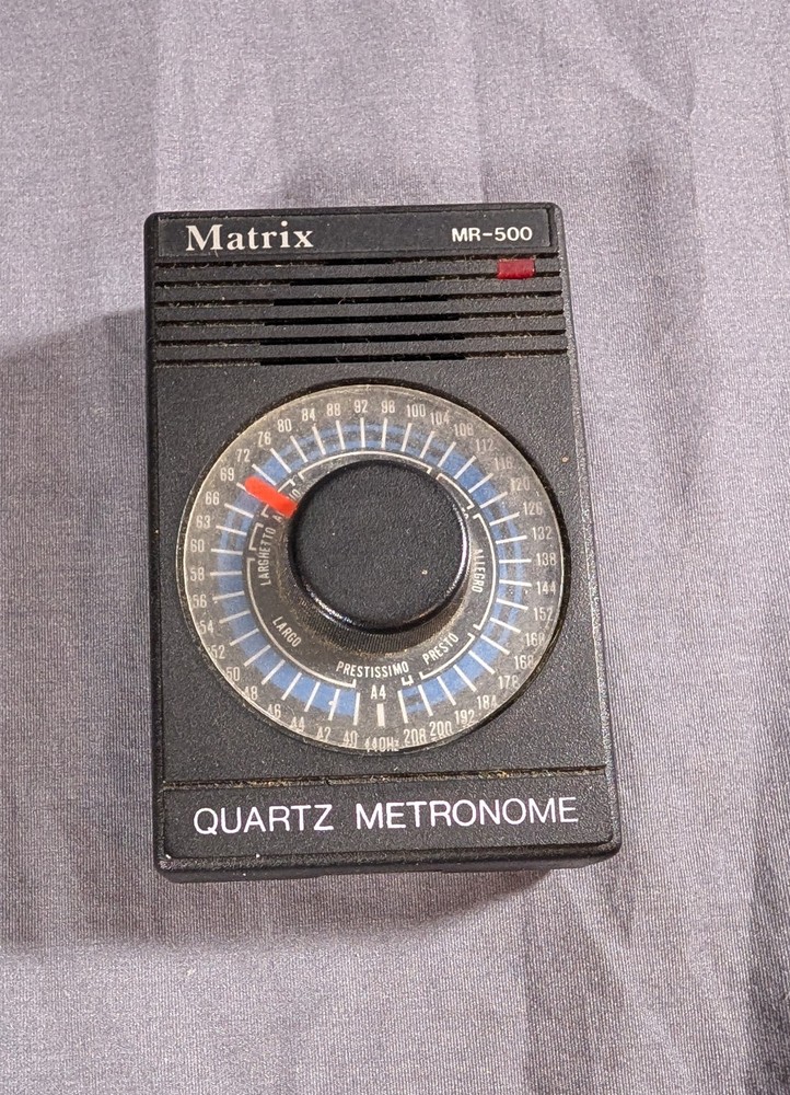 Matrix MR-500 Quartz Metronome (tested working)