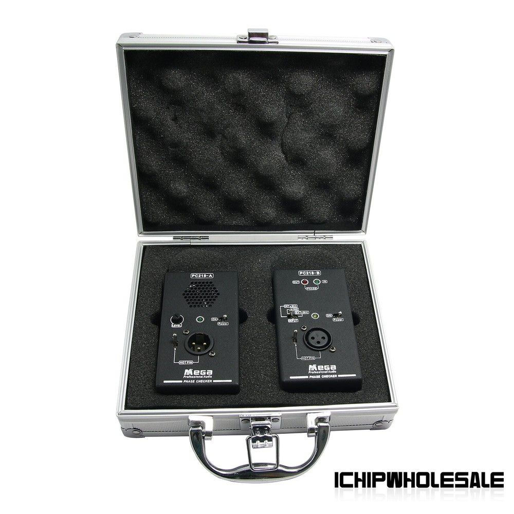 PC218 Phase Polarity Tester Checker Detector Audio Speaker Mic Sound Testing