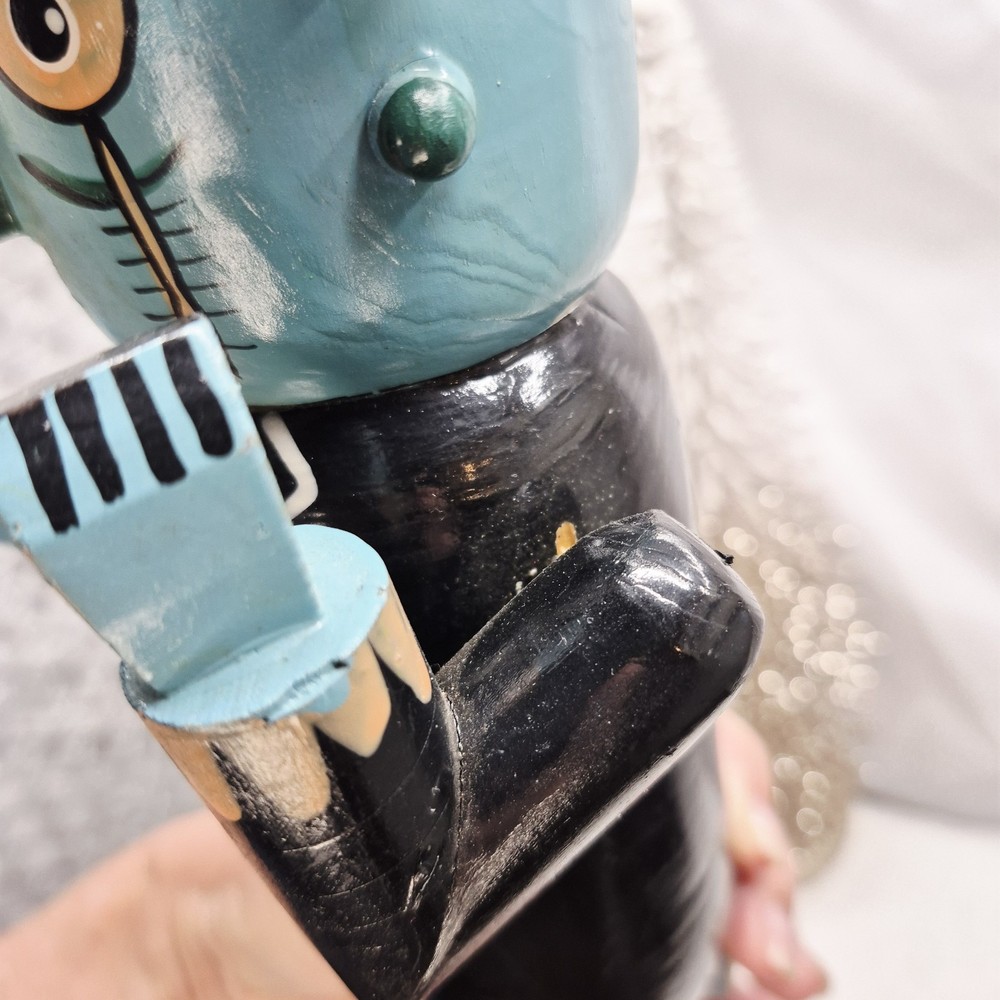 13.5” Wooden Nutcracker - Frankenstein - multicolored