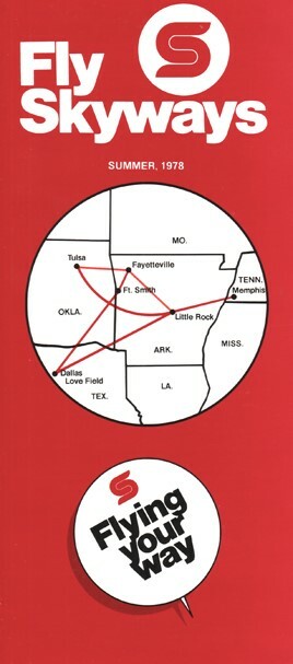 Skyways timetable 1978/SUM