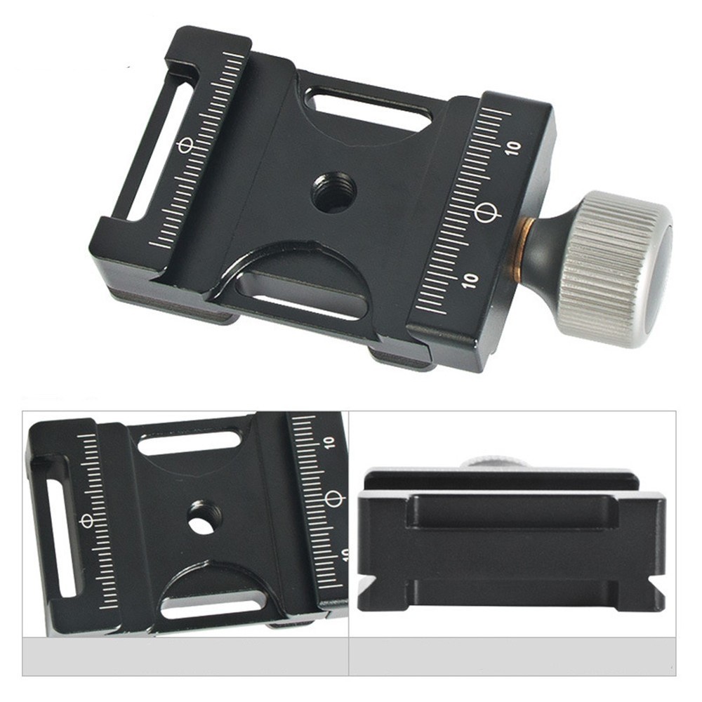 Adjustable Quick Release Clamp Camera Tripod Mount Base For Arca Swiss Plate B