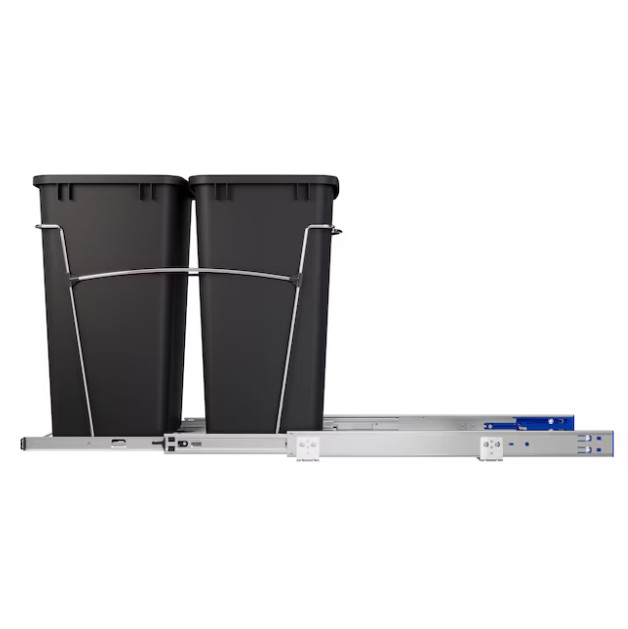 Chrome Soft Close Pull-out Pull-out trash can