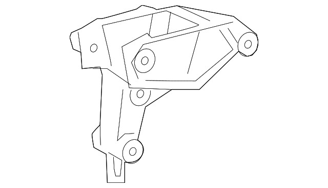 Genuine GM Trans Mount Bracket 25939181