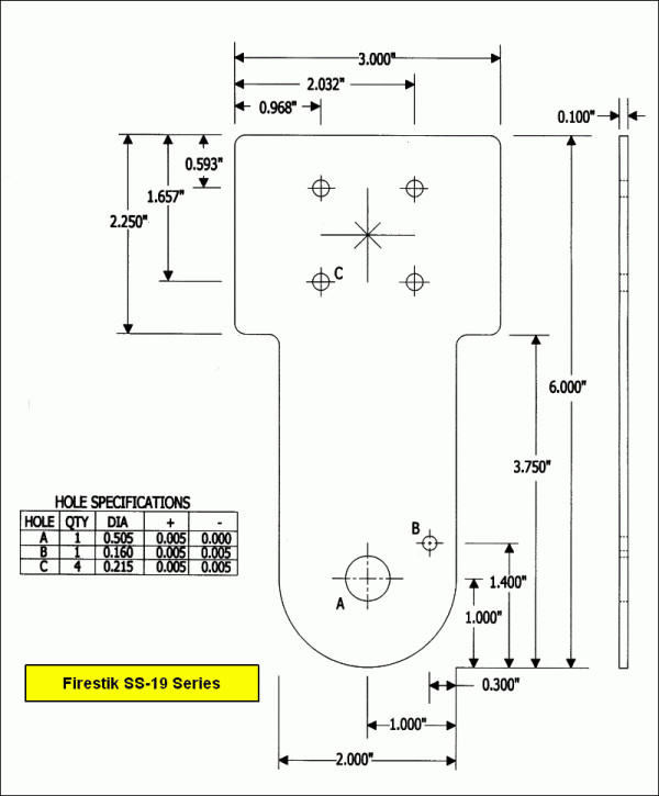 Stake-Hole Mount Firestick SS-194A