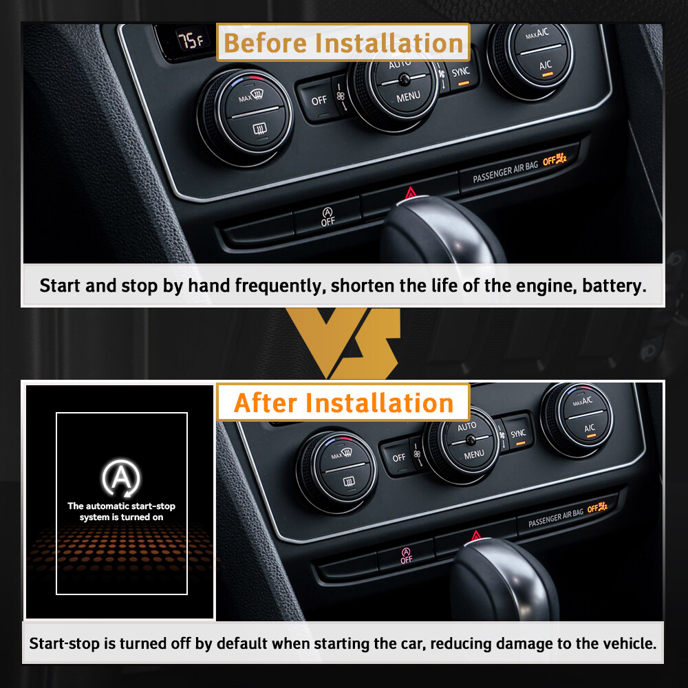 For VW Atlas Automatic Start Stop Enginesystem Control Cable Disable Cancel Plug