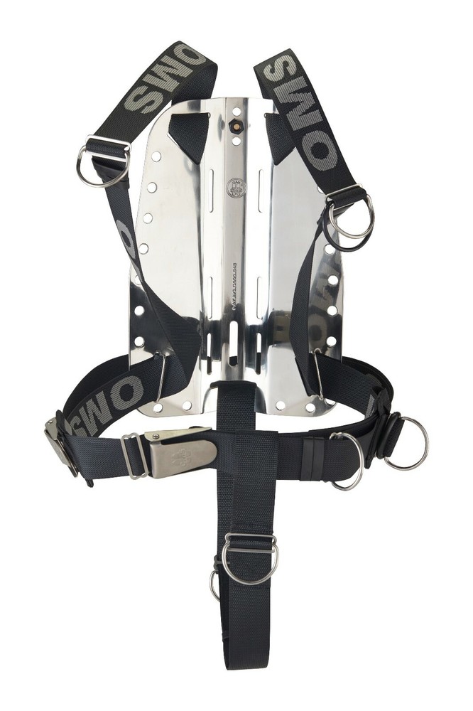 OMS Dive Backplate w/SmartStream Harness & Crotch Strap