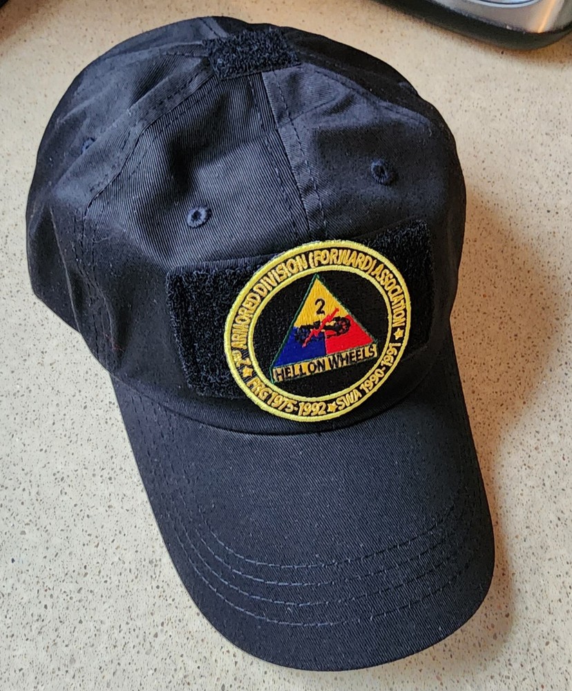 Official 2AD (FWD) Association Patch w/ Hook Backing