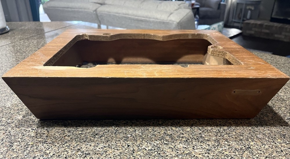 Solid Wood Dual 12xx Turntable Plinth (read Description)