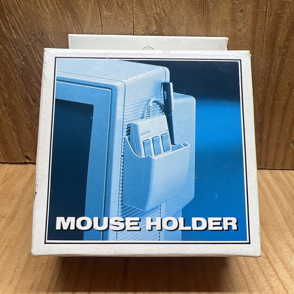 Vintage Computer Mouse Holder With Removable Divider