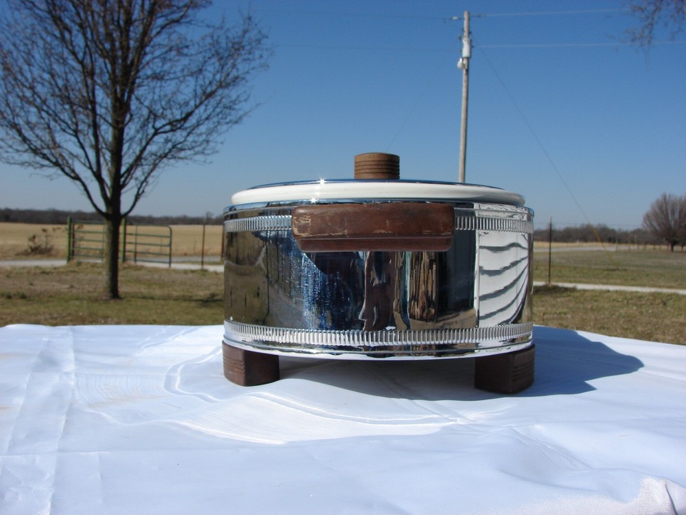 1934 Manning Bowman Buffet Server!! Complete!!