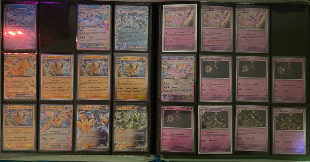 Pokemon Prismatic Evolutions 90% Master Set - See Photos For Missing Cards