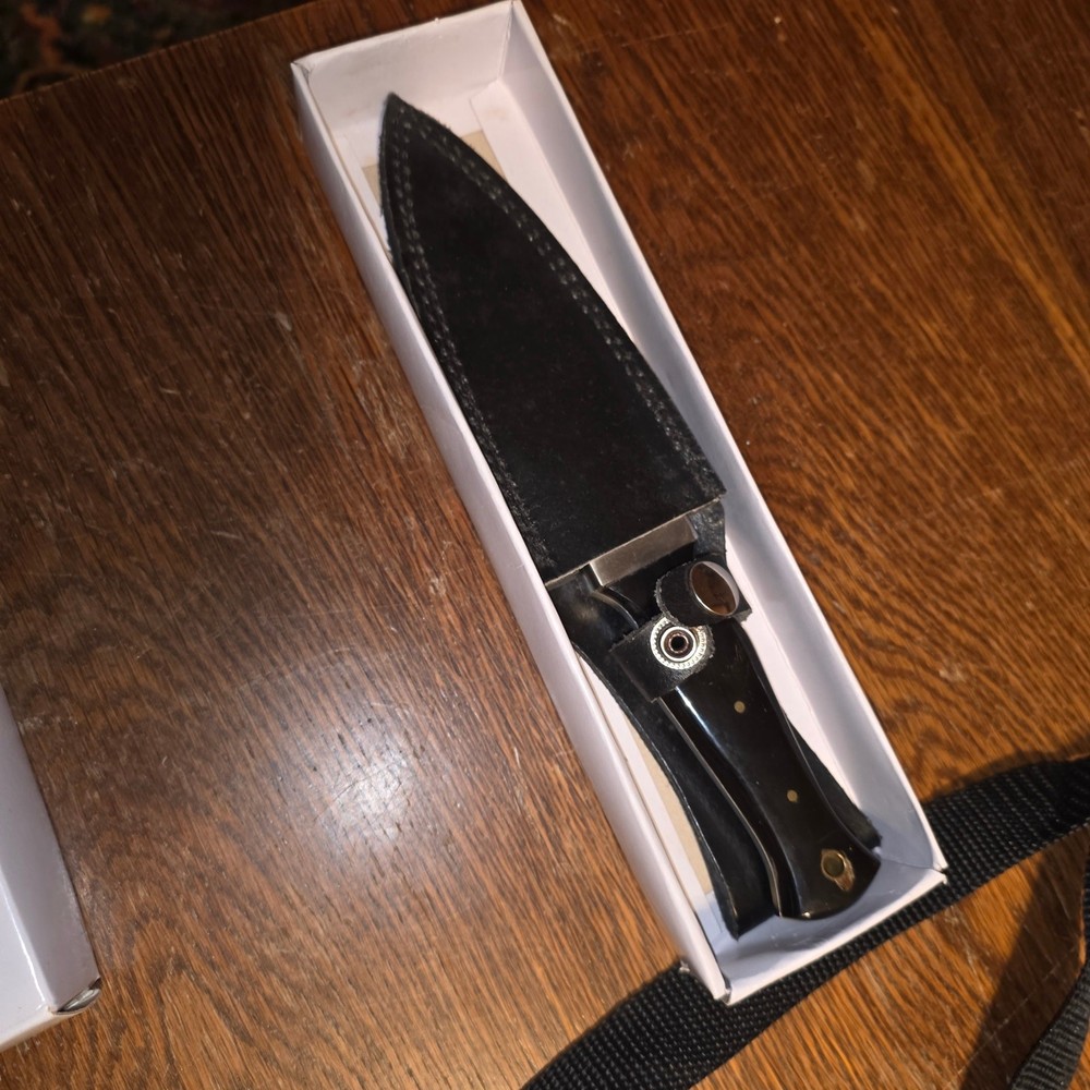 PAKISTAN BOOT KNIFE WITH LEATHER SHEATH