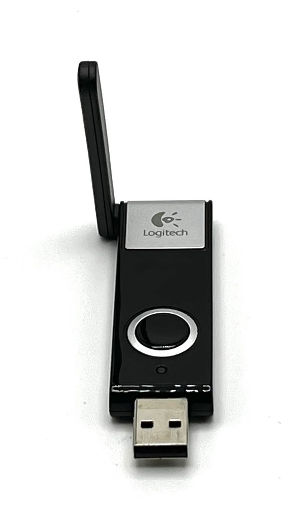 Logitech Wireless Music System PC USB Audio Transmitter Receiver Remote Complete