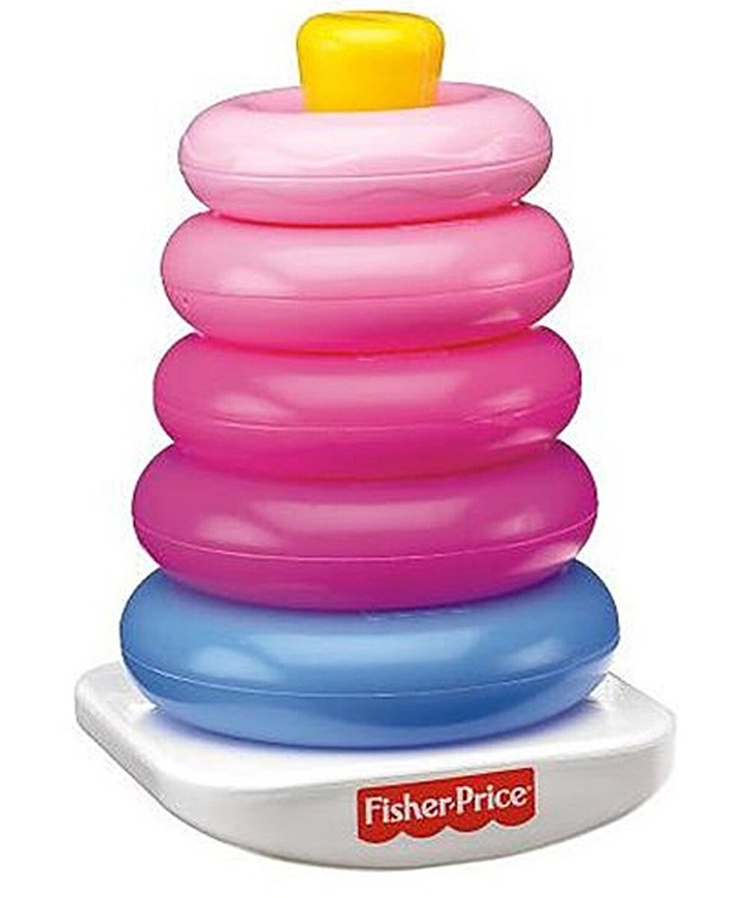 Fisher-Price Rock-A-Stack Pink New Sealed