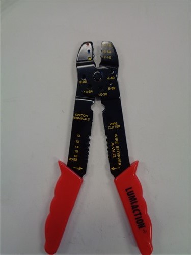 LUMIACTION E065 ELECTRICAL WIRE CUTTER / CRIMPER / STRIPPER PAIR (2)