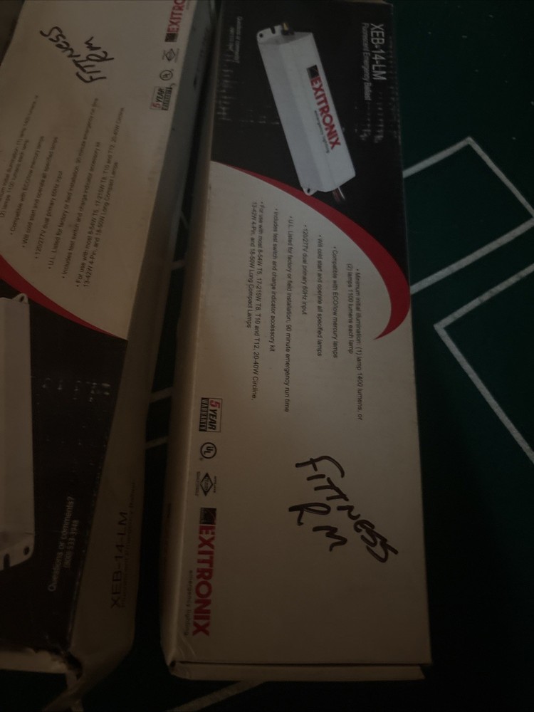 (3) EXITRONIX XEB-14-LM / XEB14LM - Open Box