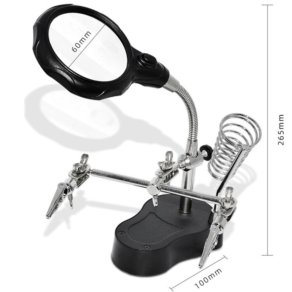 Adjustable Helping Hands Tool for Soldering and Model Building Projects