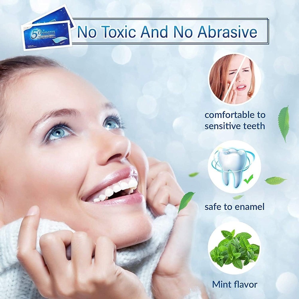 Sensitive Teeth Whitening Strips 28Pcs