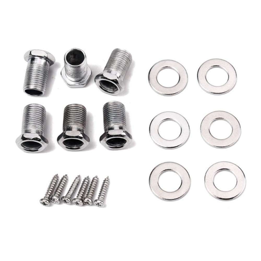 6R Inline Guitar String Tuning Peg Auto Locking Tuners Machine Heads with Key