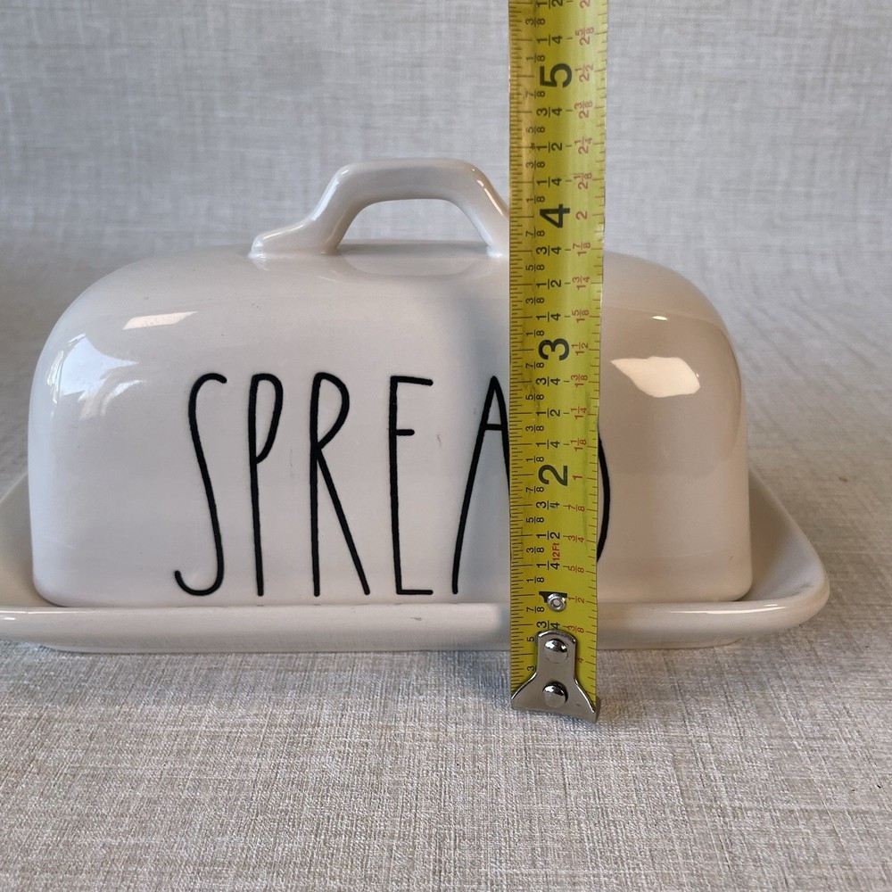 Rae Dunn Ceramic Covered Butter Dish SPREAD