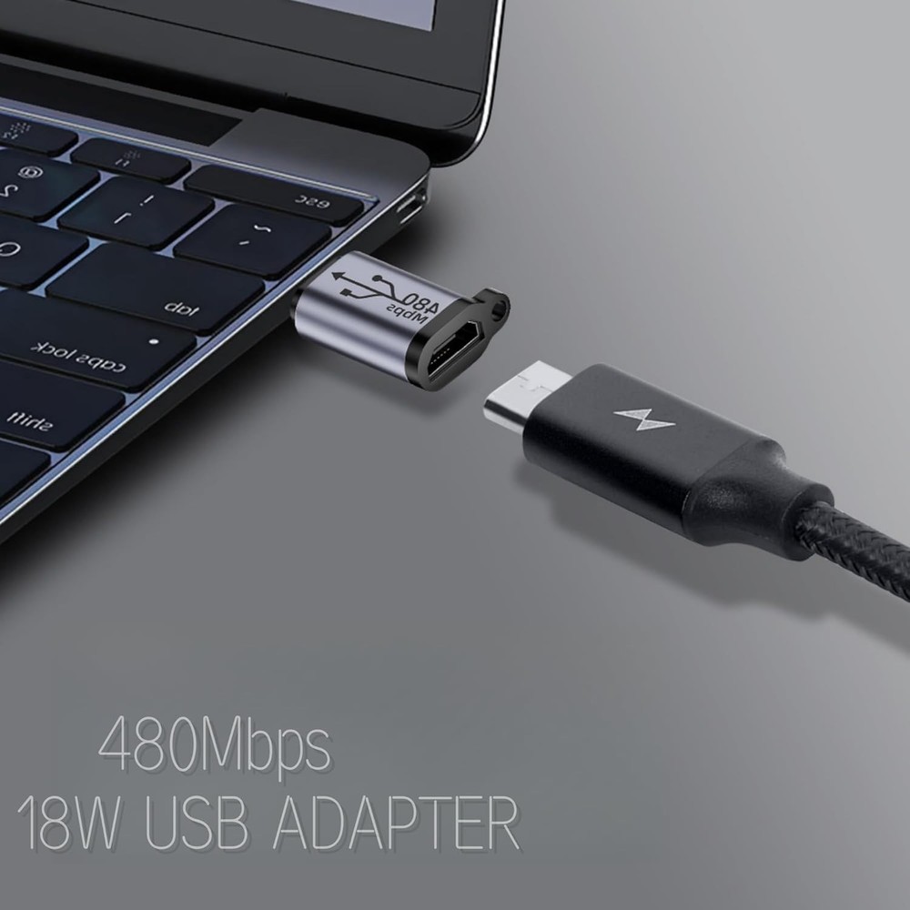 8Pack USB Adapter Kit with USB C Micro USB Mini USB Connectors for Fast Charging