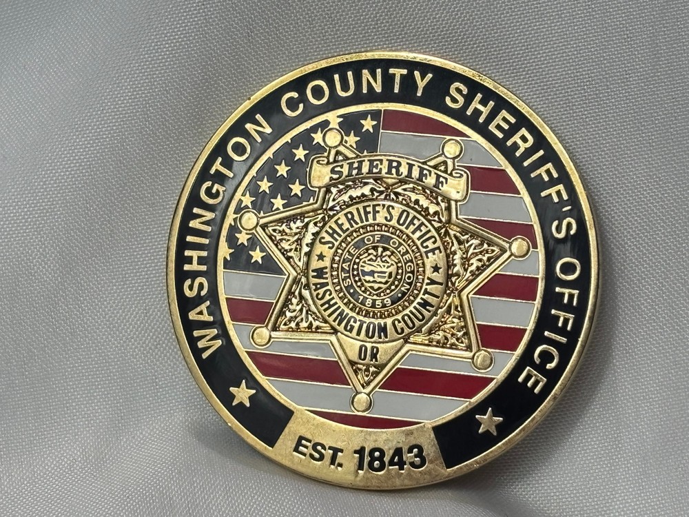 Washington County Sheriff's Office Challenge Coin Honor Guard