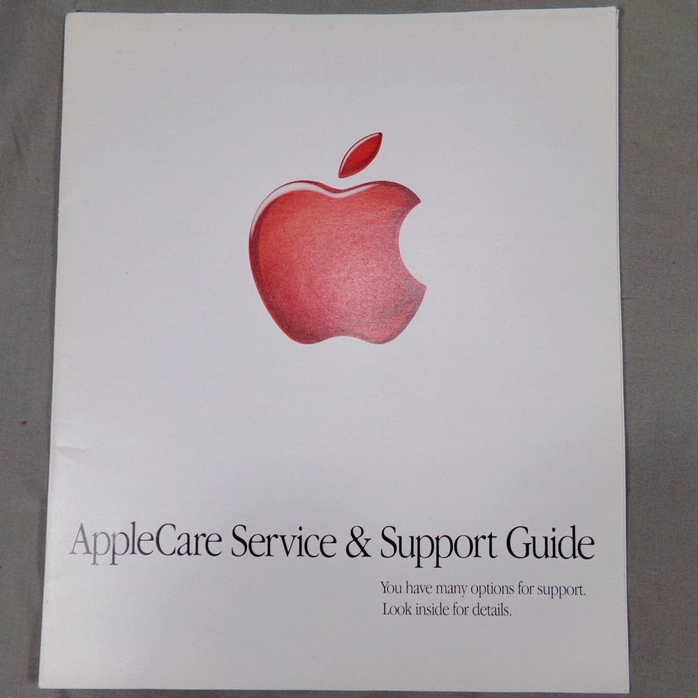 iMAC User's Guide 1999 Apple Computer Orange Cover