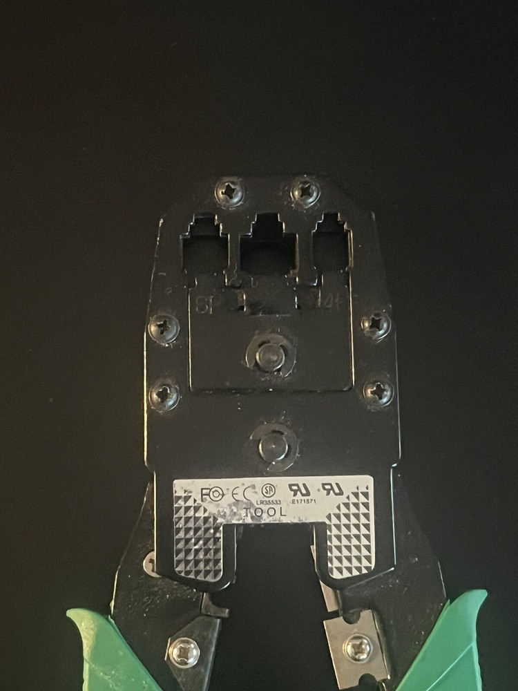 Ethernet Cable Crimping Tool