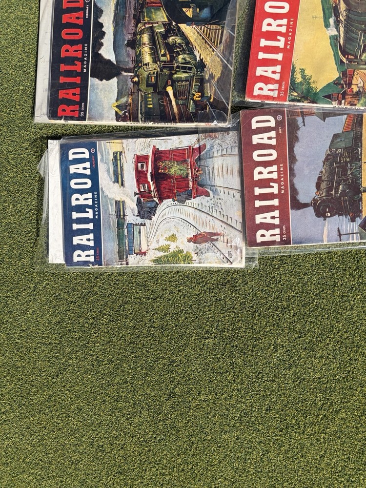 Railroad Magazines 1951 Full Set