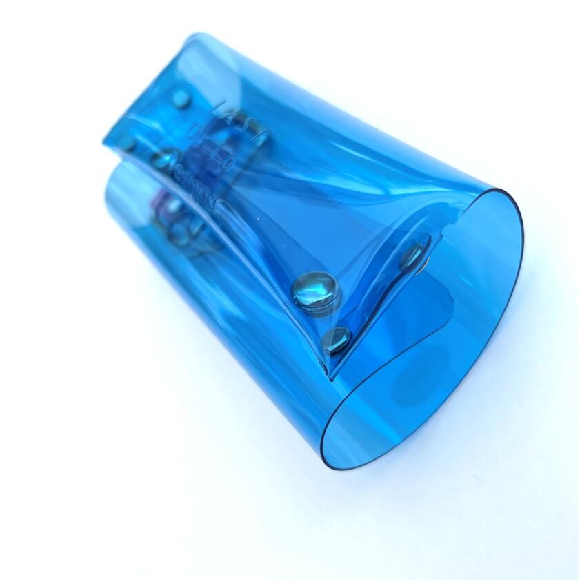 Aurora Tri-Fold Key Case, Double Snap, Waterproof PVC (Iridescent)