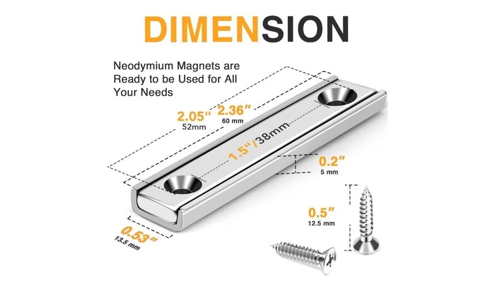 80 Lb strength Magnets