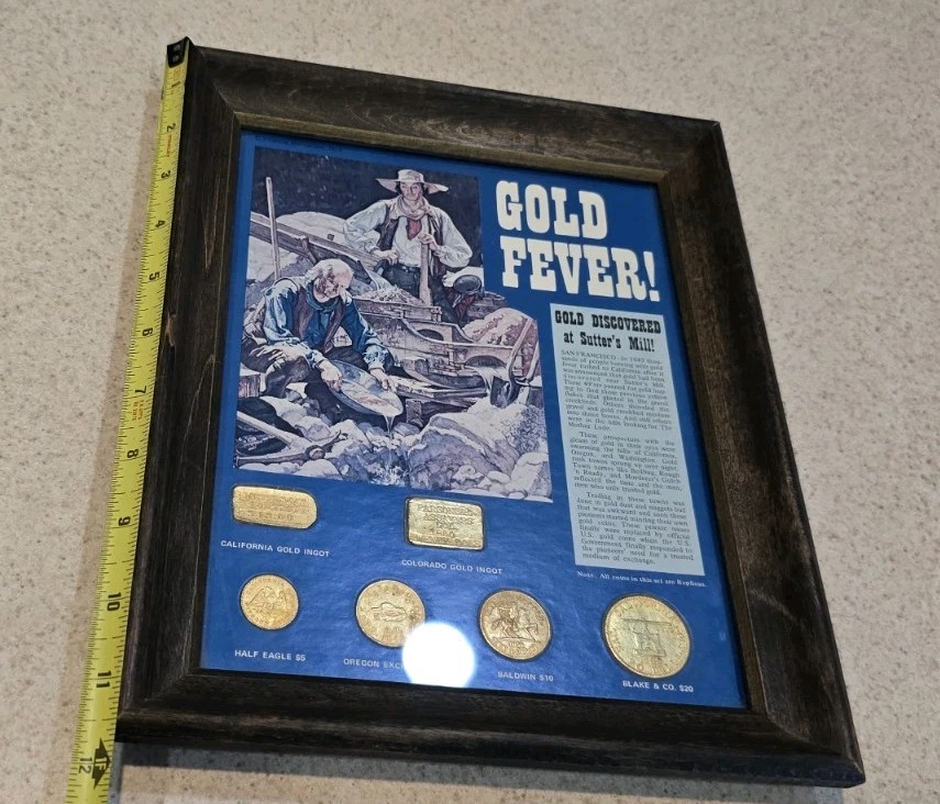 Gold Fever Wall Decor